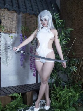 洛璃LoLiSAMA 尼尔A2白色竞泳[60P-682MB]